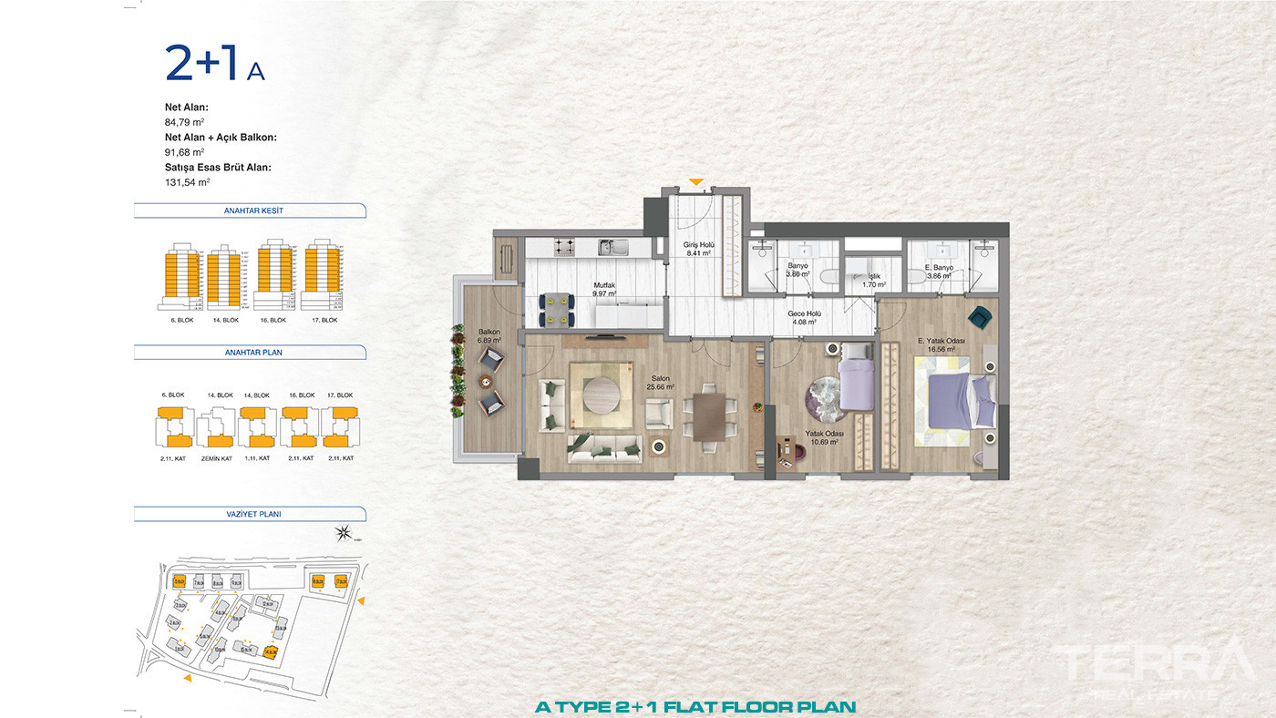 Premium Concept of Family Living From Flats in Bağcılar, İstanbul - 87692