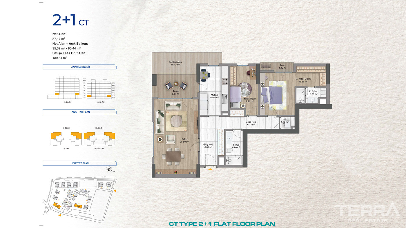 Premium Concept of Family Living From Flats in Bağcılar, İstanbul - 87701