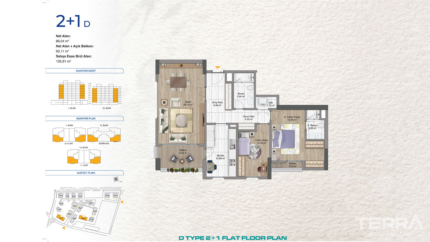 Premium Concept of Family Living From Flats in Bağcılar, İstanbul - 87702