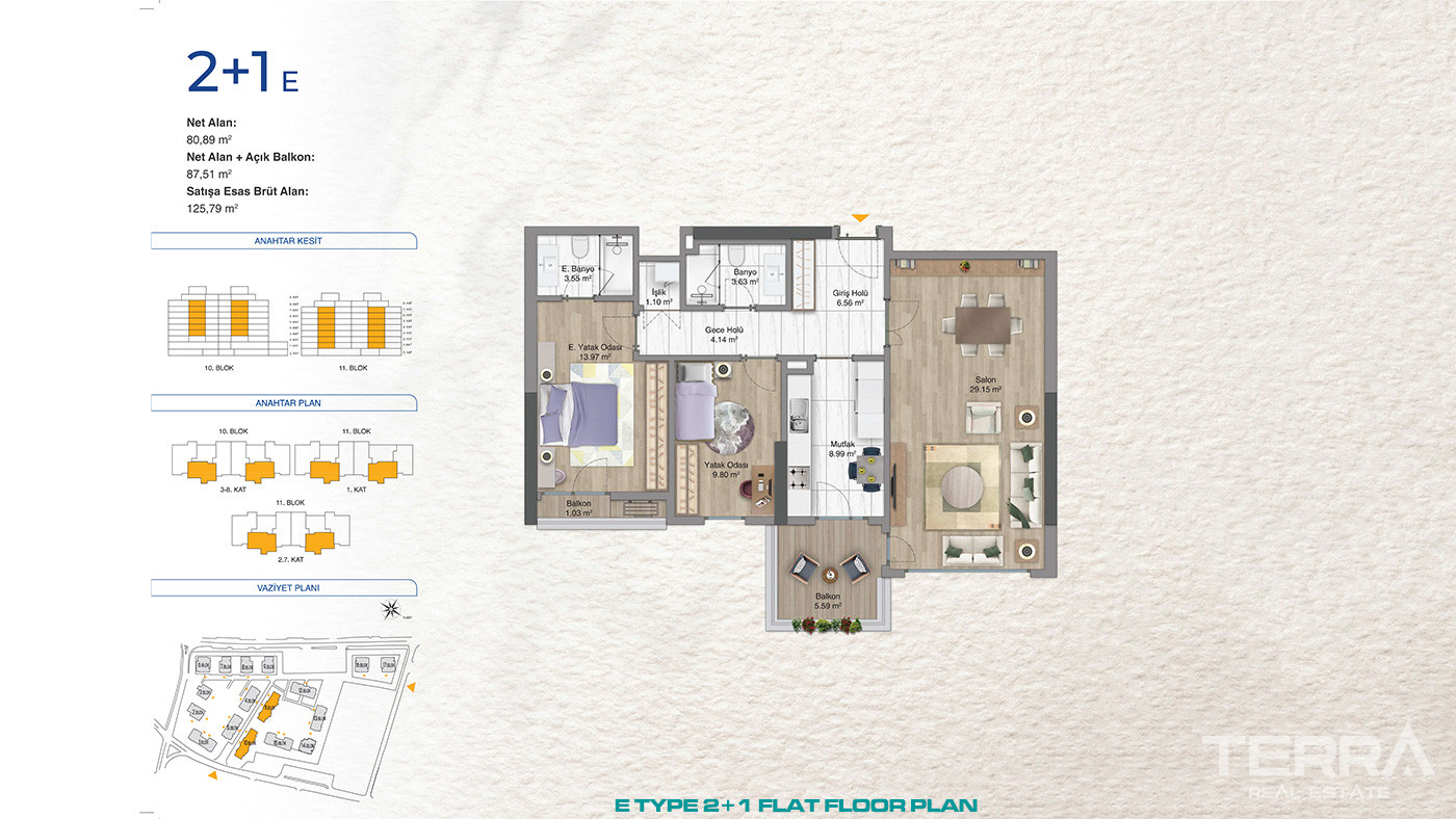 Premium Concept of Family Living From Flats in Bağcılar, İstanbul - 87706