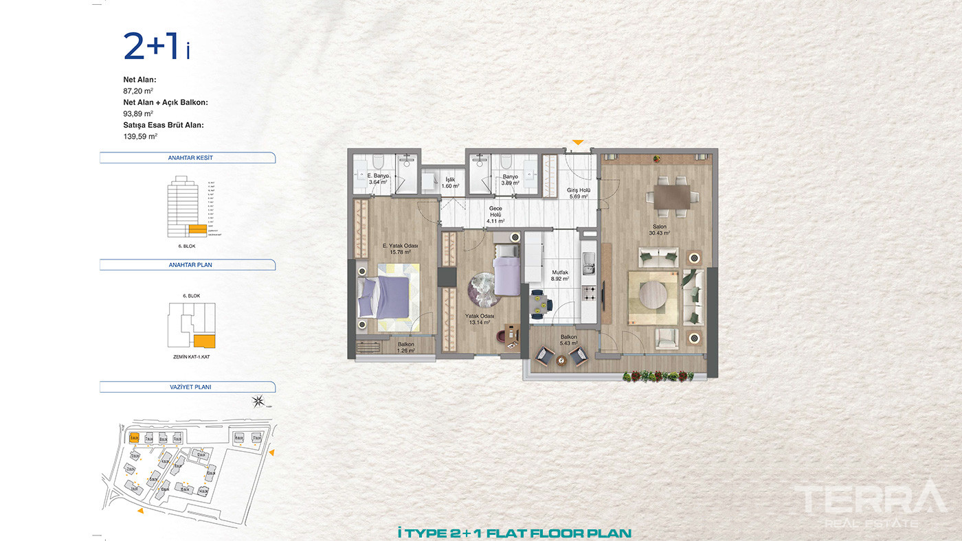 Premium Concept of Family Living From Flats in Bağcılar, İstanbul - 87718