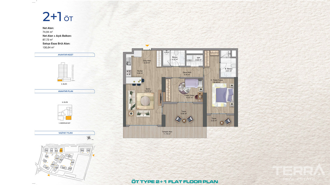 Premium Concept of Family Living From Flats in Bağcılar, İstanbul - 87728