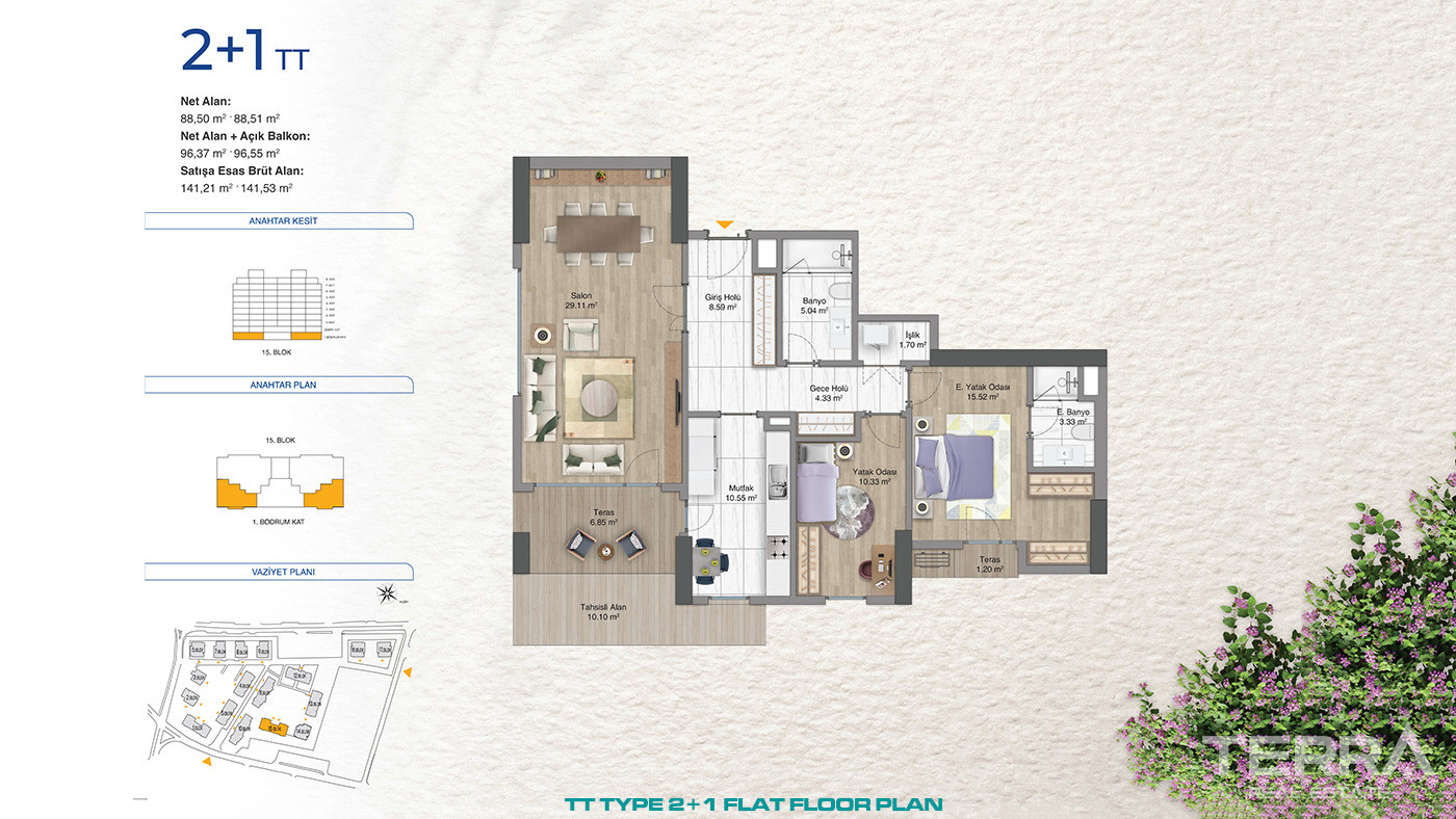 Premium Concept of Family Living From Flats in Bağcılar, İstanbul - 87729