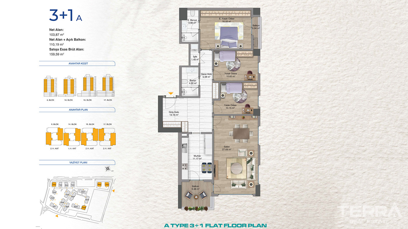 Premium Concept of Family Living From Flats in Bağcılar, İstanbul - 87730