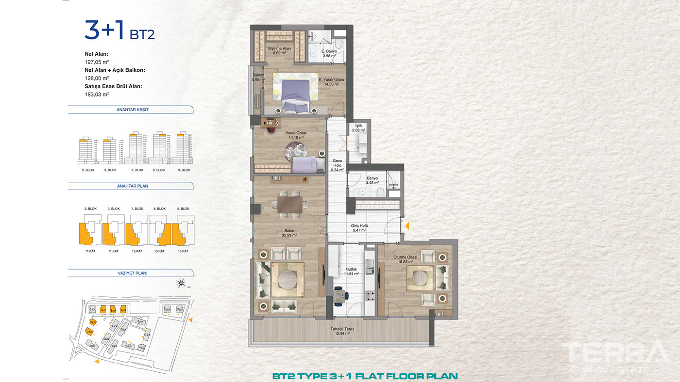 Premium Concept of Family Living From Flats in Bağcılar, İstanbul - 87732