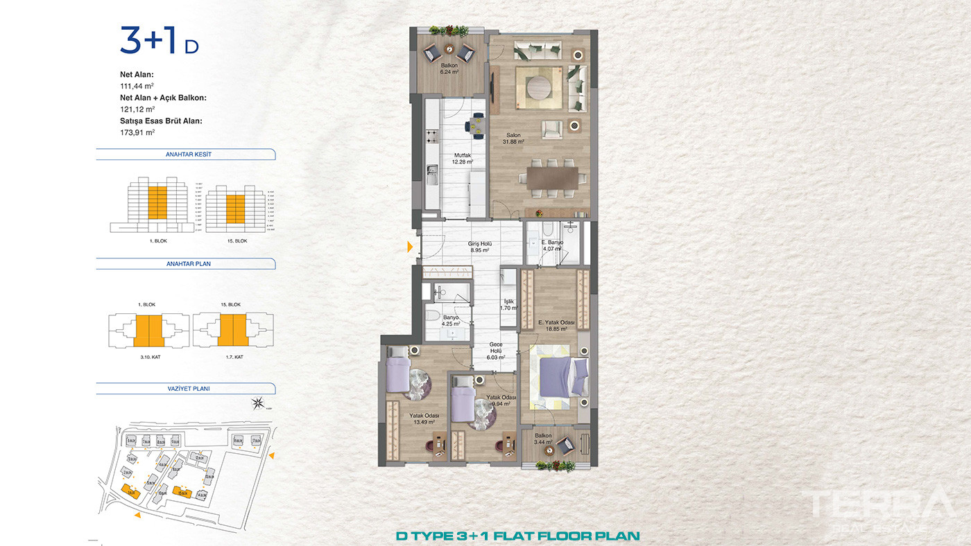 Premium Concept of Family Living From Flats in Bağcılar, İstanbul - 87733