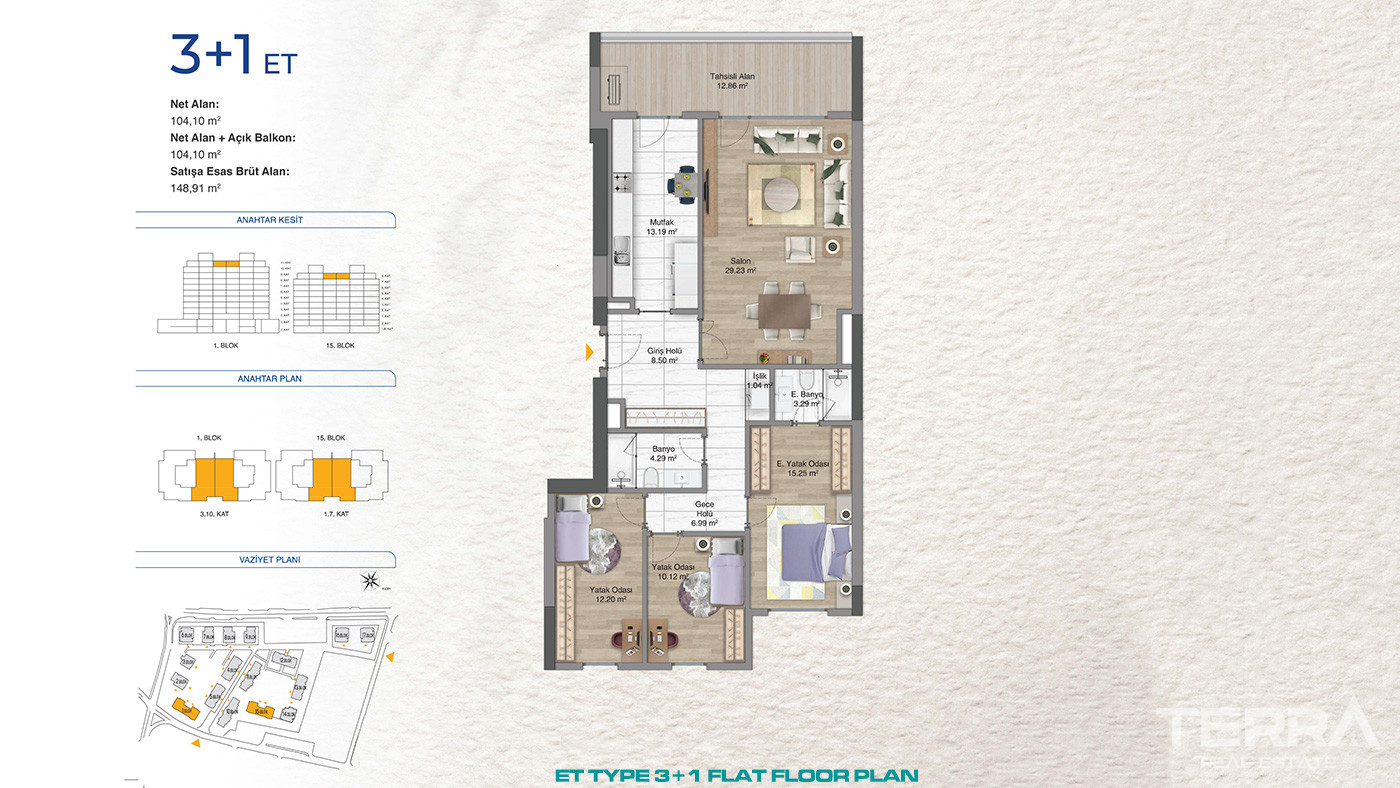 Premium Concept of Family Living From Flats in Bağcılar, İstanbul - 87734