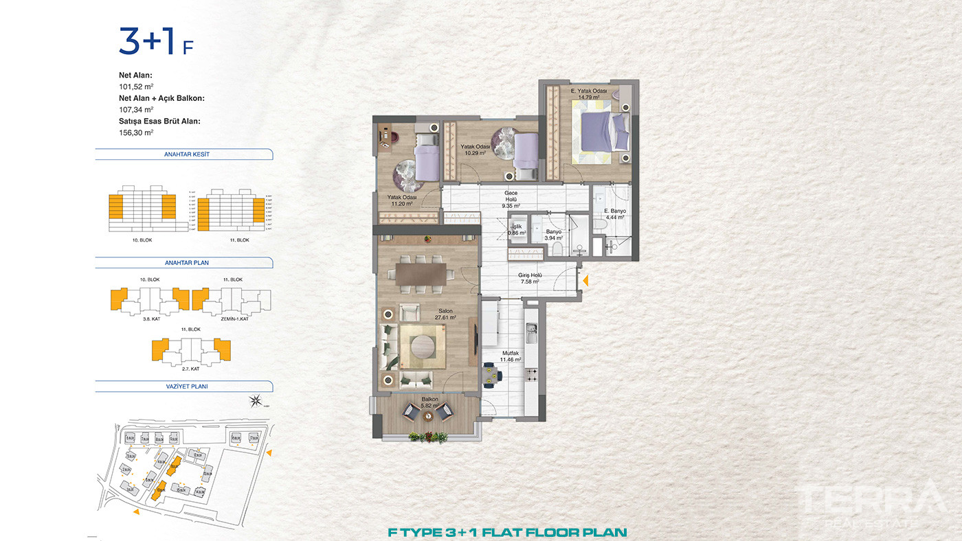 Premium Concept of Family Living From Flats in Bağcılar, İstanbul - 87735