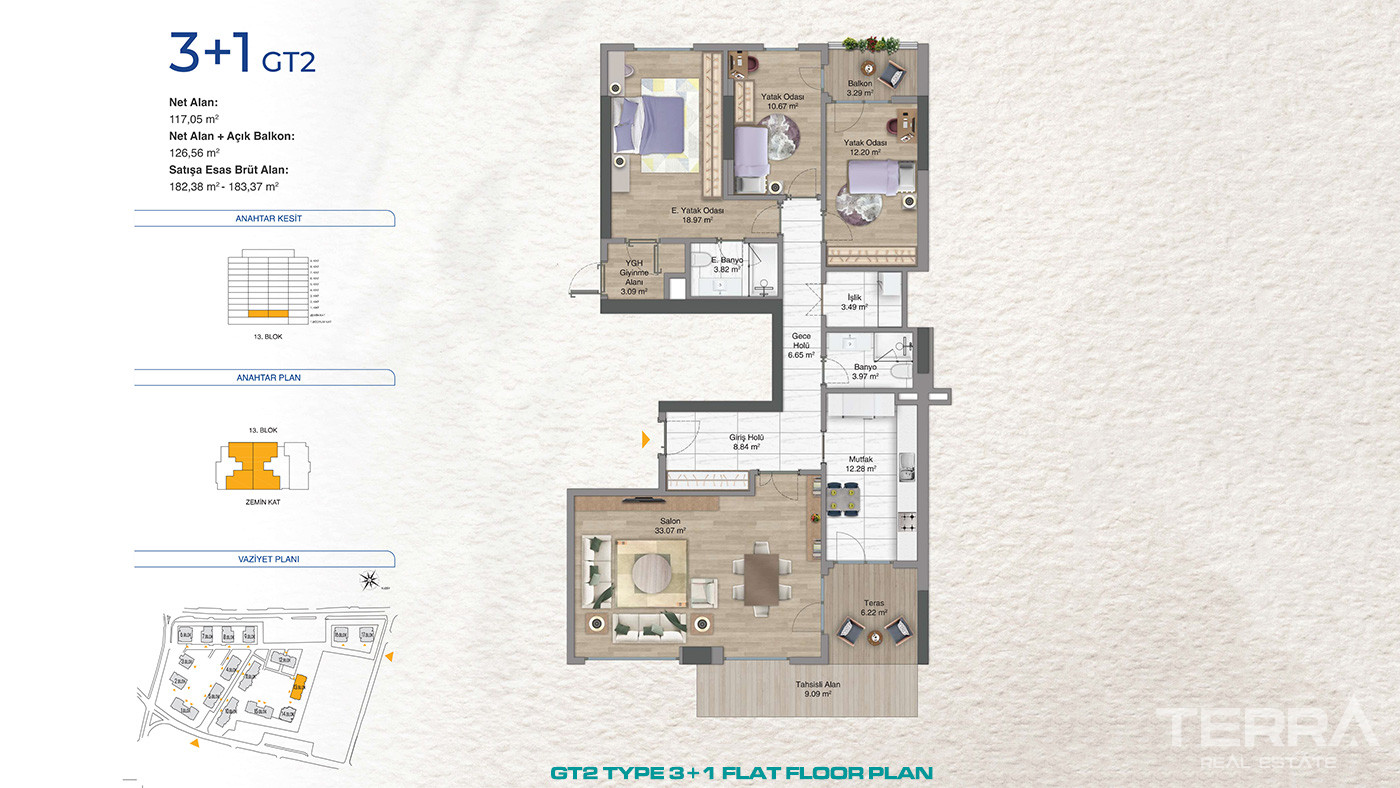 Premium Concept of Family Living From Flats in Bağcılar, İstanbul - 87739