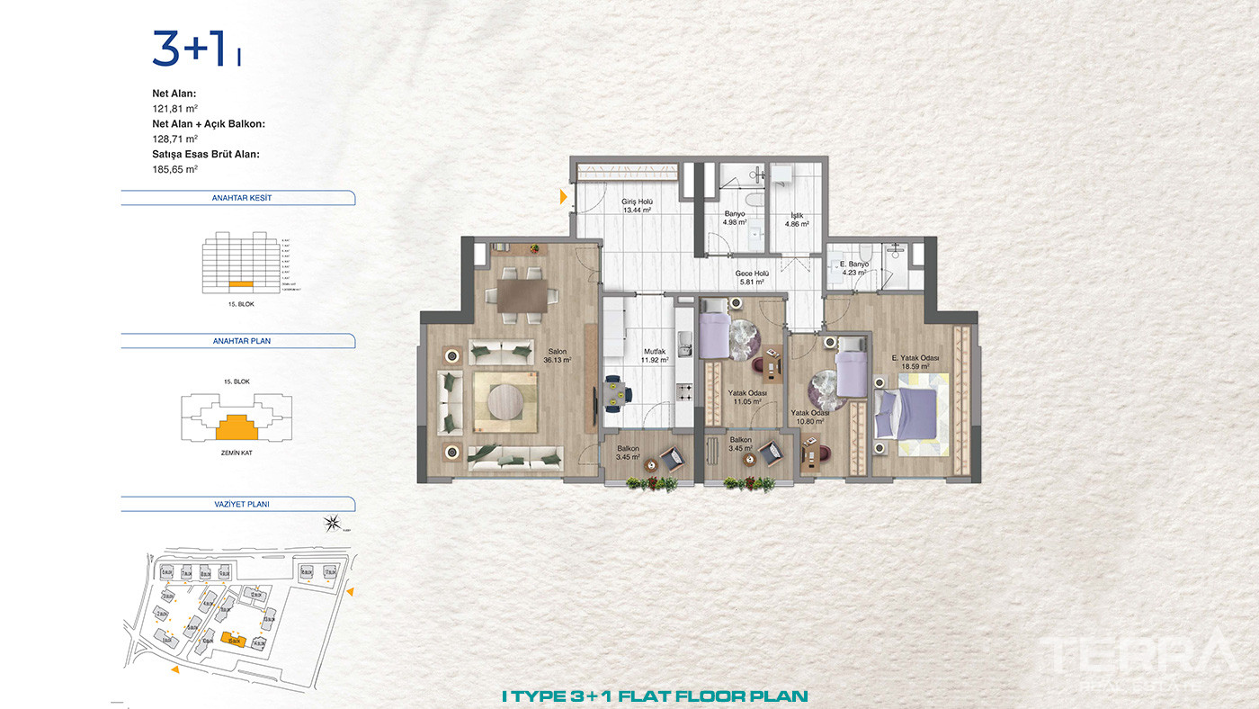 Premium Concept of Family Living From Flats in Bağcılar, İstanbul - 87740