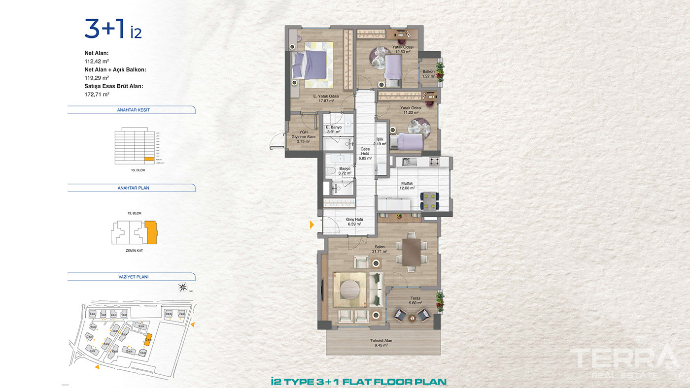 Premium Concept of Family Living From Flats in Bağcılar, İstanbul - 87741