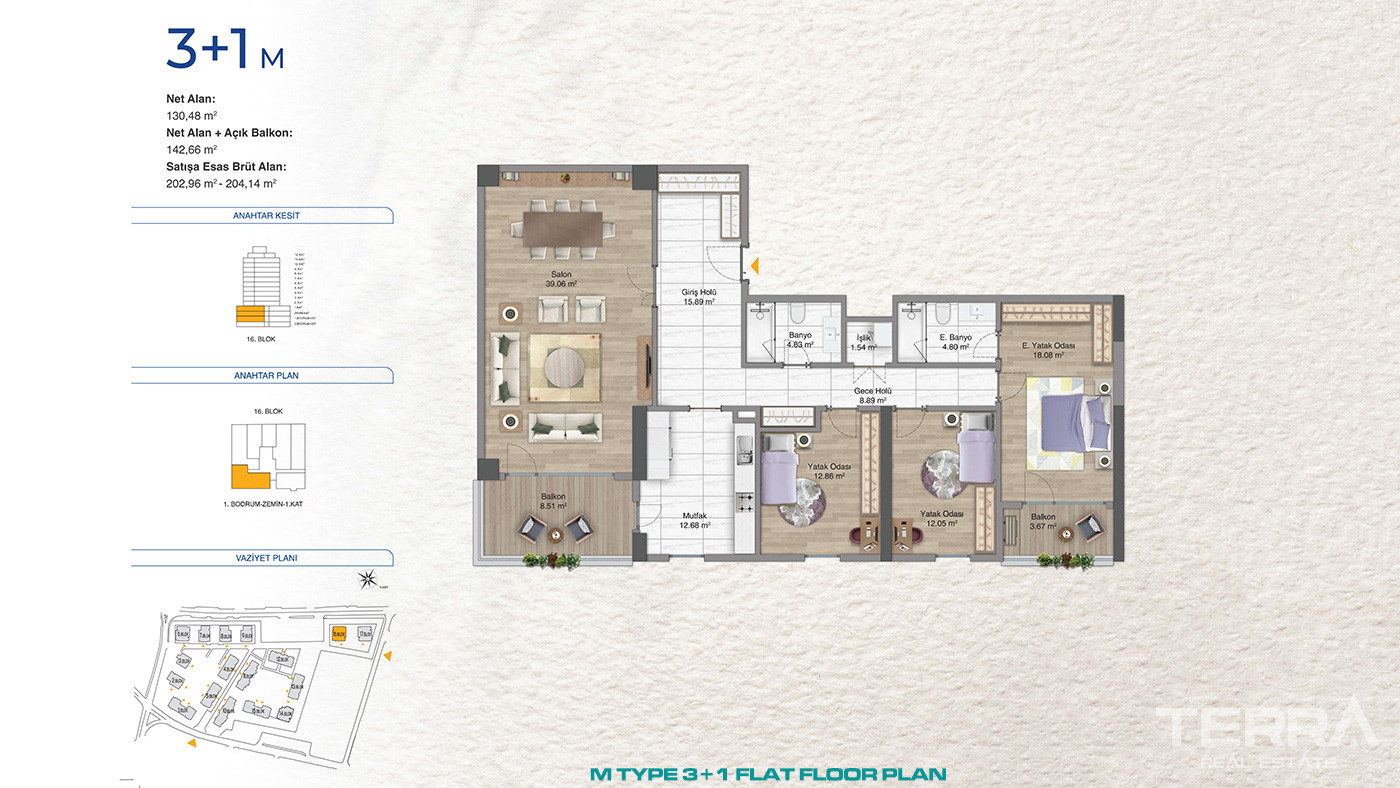 Premium Concept of Family Living From Flats in Bağcılar, İstanbul - 87744