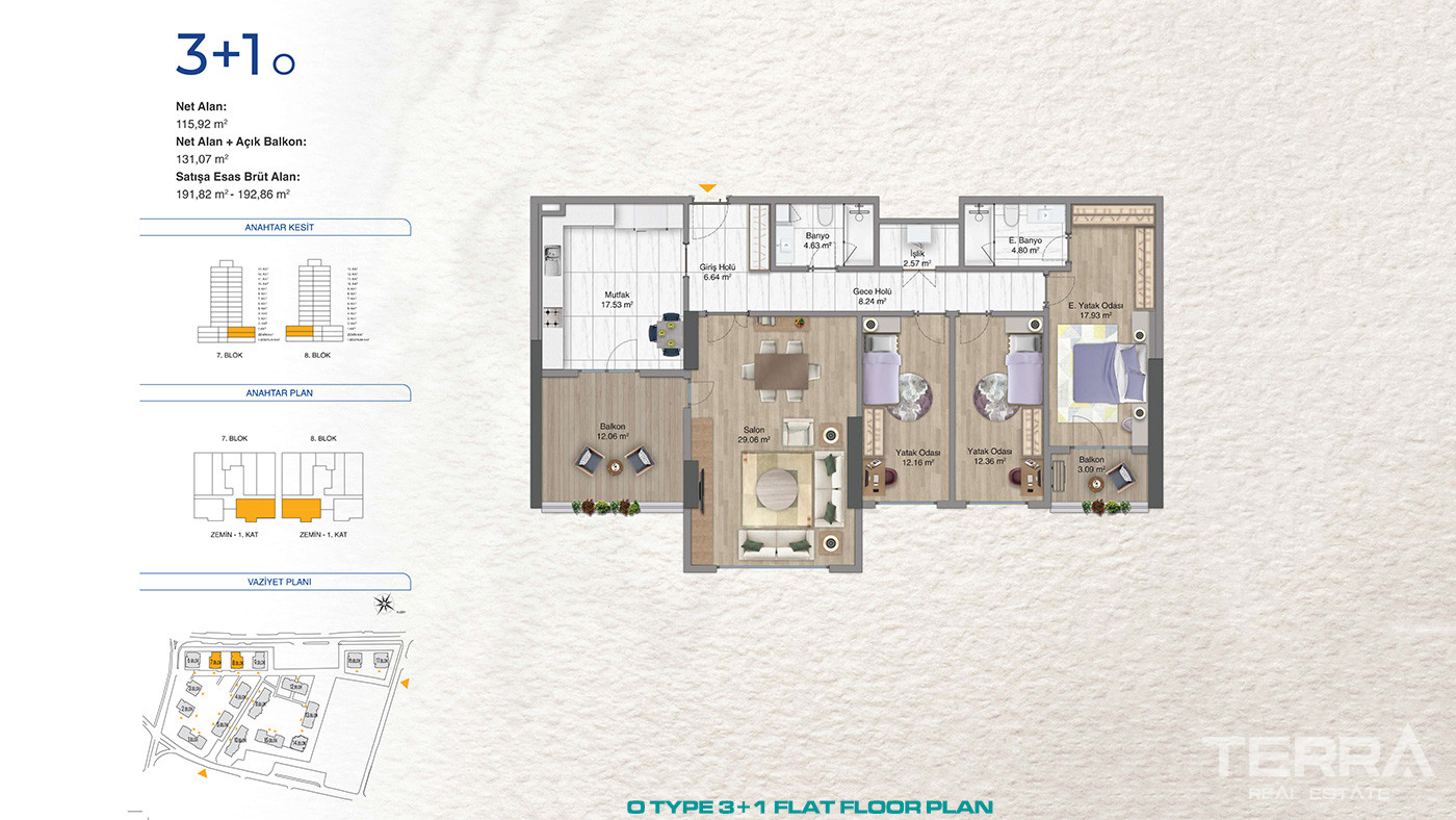 Premium Concept of Family Living From Flats in Bağcılar, İstanbul - 87747