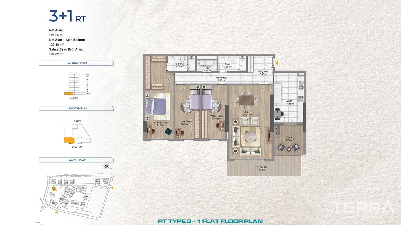 Premium Concept of Family Living From Flats in Bağcılar, İstanbul - 87749