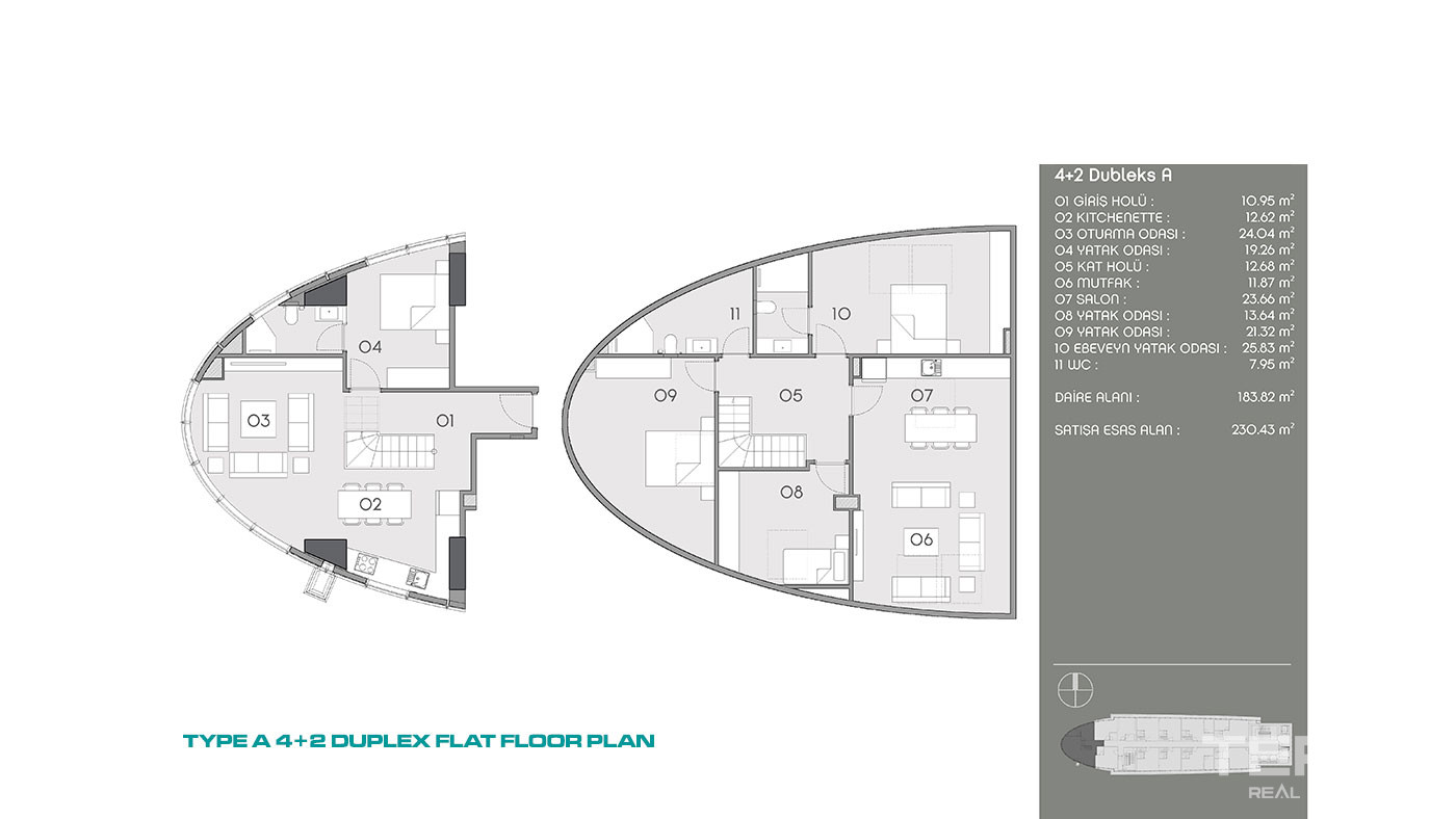 Metropolitan Living in Istanbul Flats with Easy Reach to Key Areas - 87688