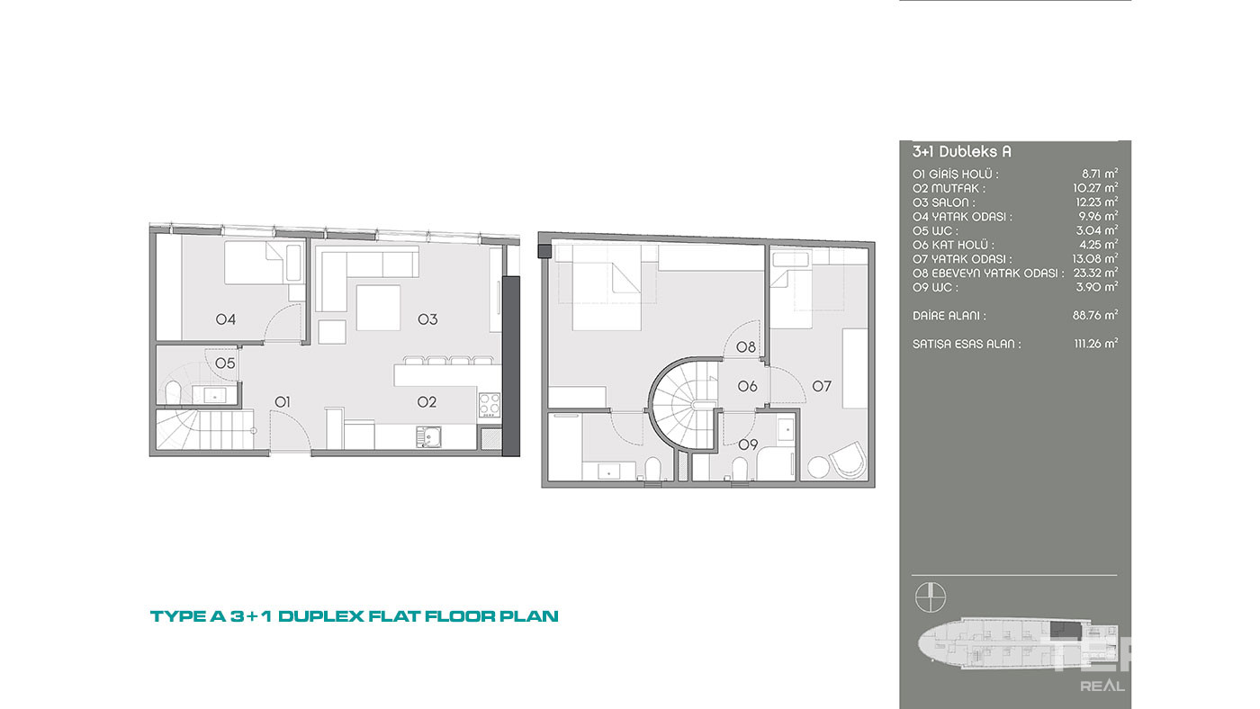 Metropolitan Living in Istanbul Flats with Easy Reach to Key Areas - 87759