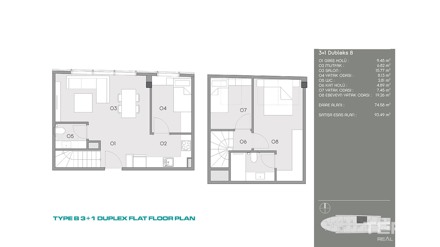 Metropolitan Living in Istanbul Flats with Easy Reach to Key Areas - 87761