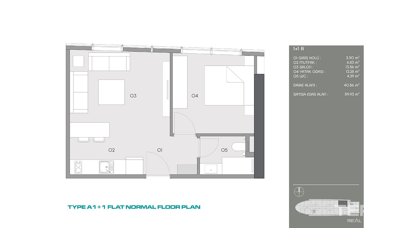 Metropolitan Living in Istanbul Flats with Easy Reach to Key Areas - 87765