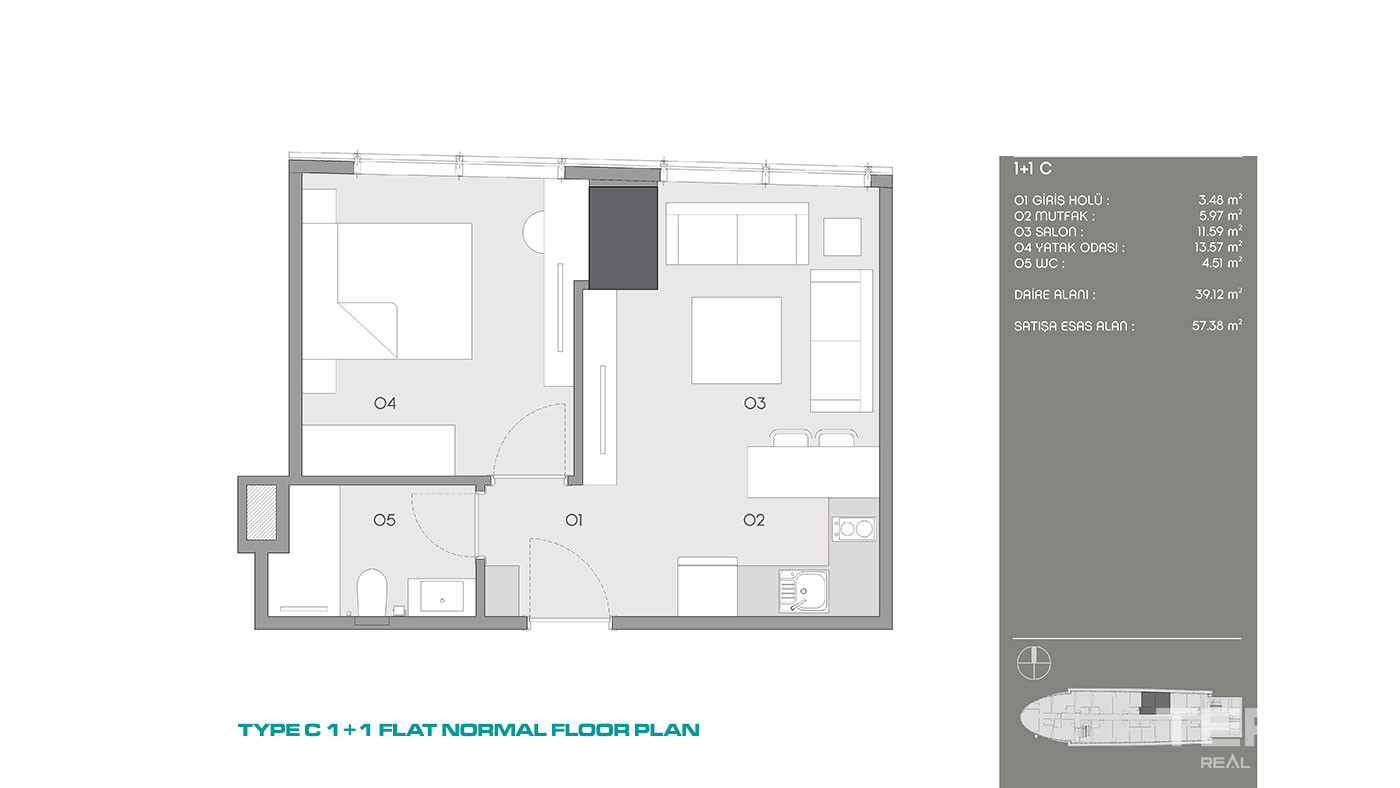 Metropolitan Living in Istanbul Flats with Easy Reach to Key Areas - 87766