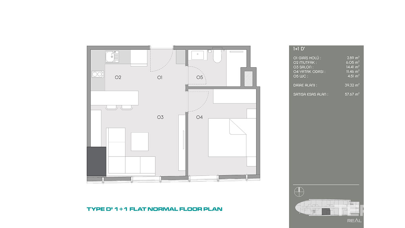 Metropolitan Living in Istanbul Flats with Easy Reach to Key Areas - 87769