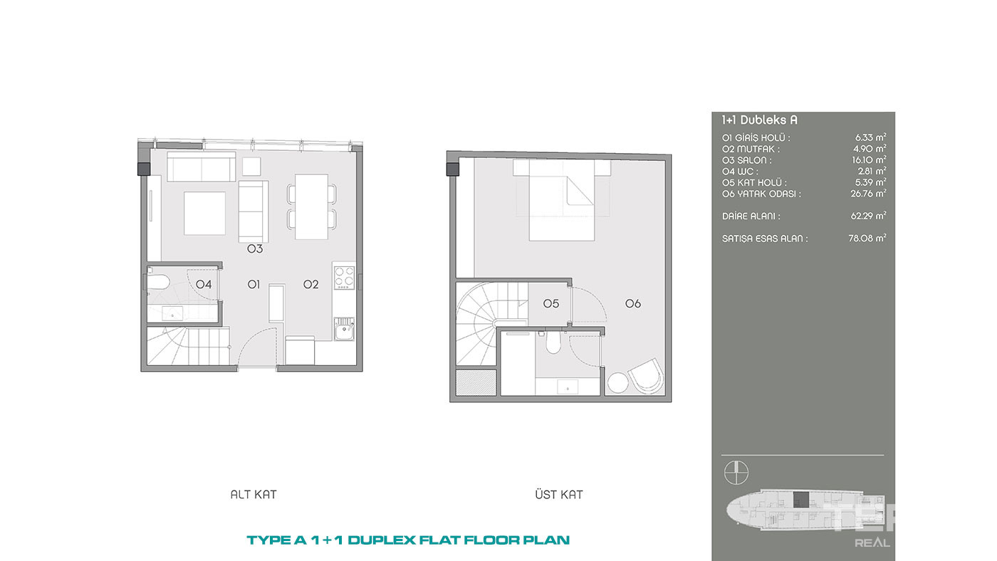 Metropolitan Living in Istanbul Flats with Easy Reach to Key Areas - 87770