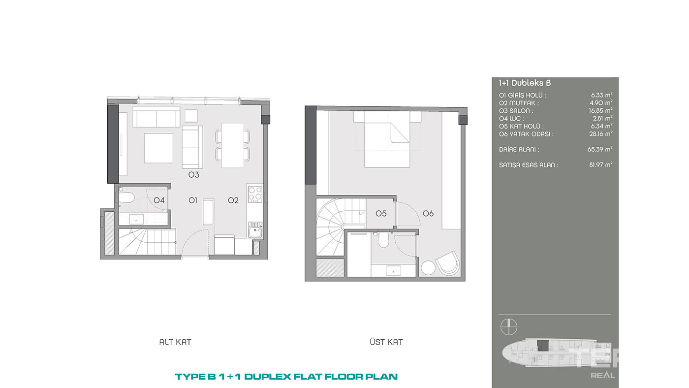 Metropolitan Living in Istanbul Flats with Easy Reach to Key Areas - 87772