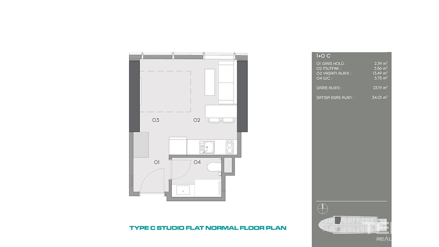 Metropolitan Living in Istanbul Flats with Easy Reach to Key Areas - 87776