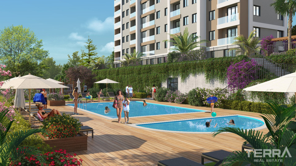 Sea View Apartments for Sale in Istanbul - Kartal Loft