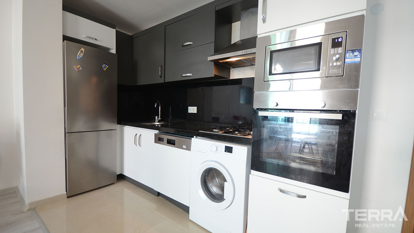 Cozy and Fully Furnished Resale Apartment in Alanya with a Sea View - 87900