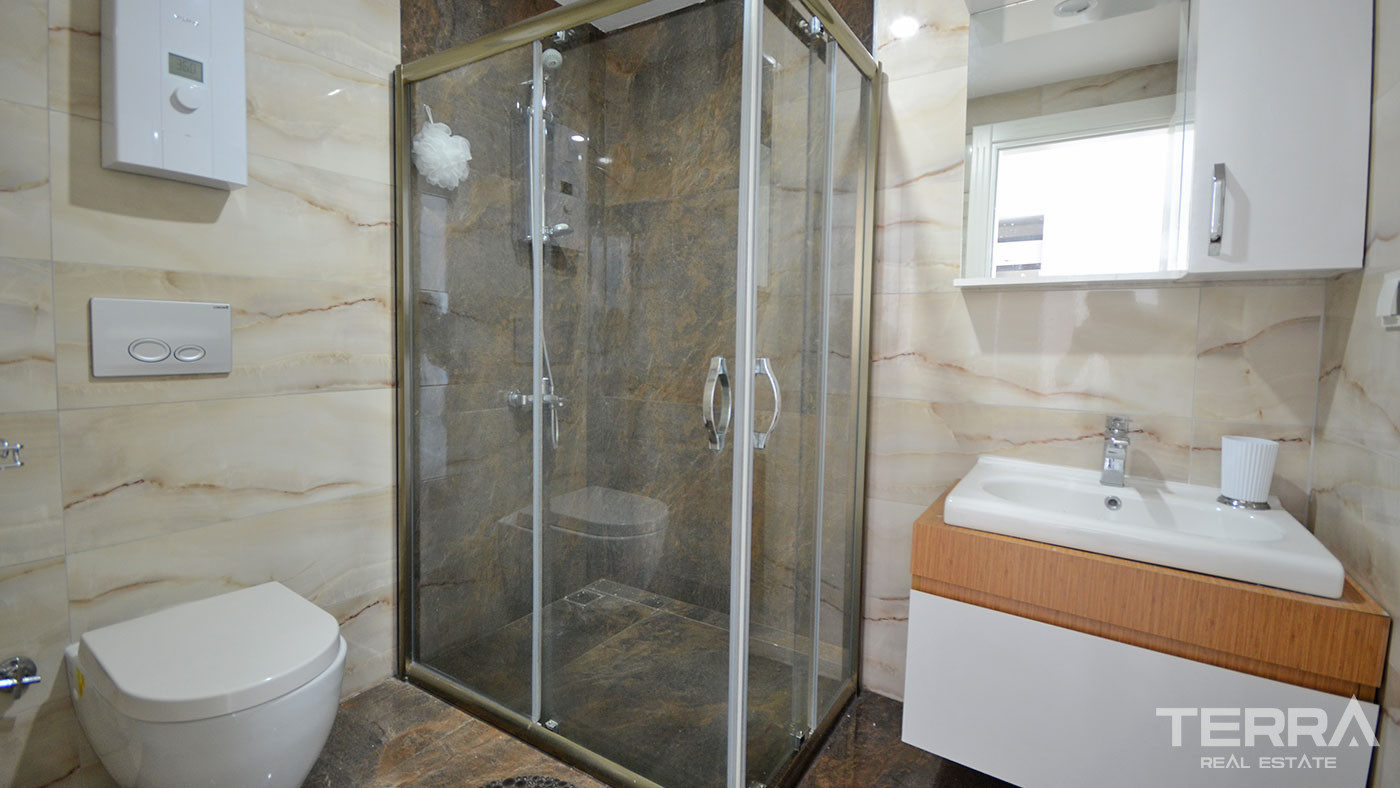 Cozy and Fully Furnished Resale Apartment in Alanya with a Sea View - 87904