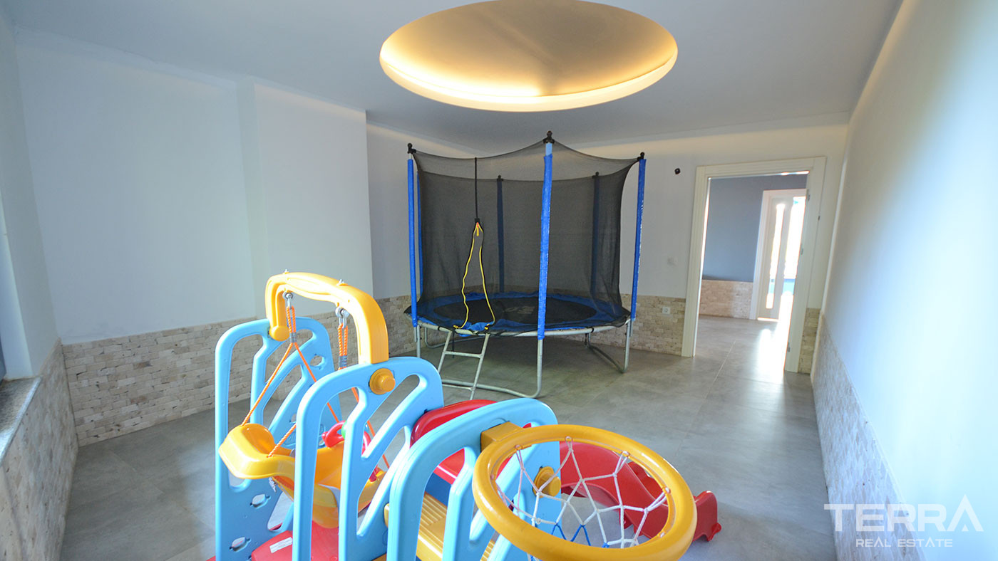 Cozy and Fully Furnished Resale Apartment in Alanya with a Sea View - 87908