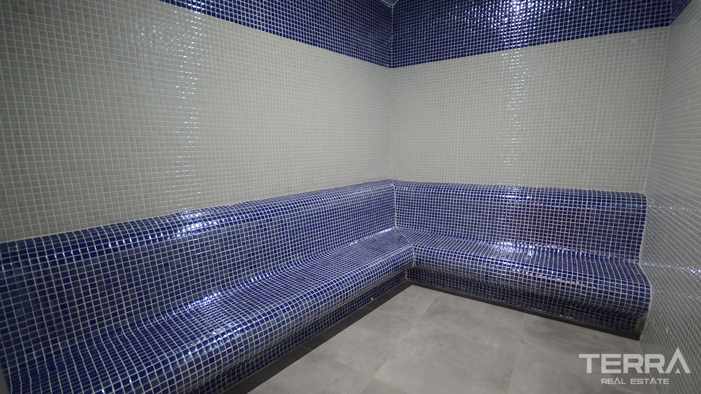 Cozy and Fully Furnished Resale Apartment in Alanya with a Sea View - 87912