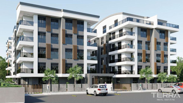 Modern Apartments in Pera Elite 2 Residence, Antalya Center