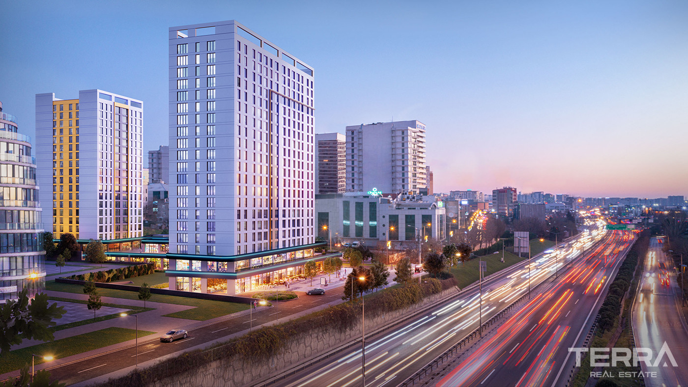 İstanbul Flats Close to Major Transportation Routes in Bağcılar - 87989