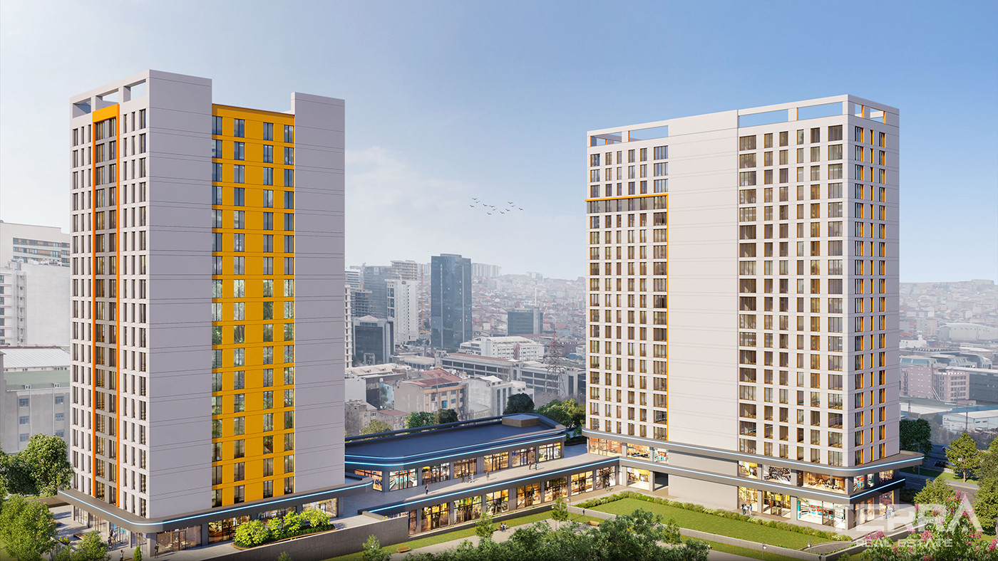 İstanbul Flats Close to Major Transportation Routes in Bağcılar - 87992
