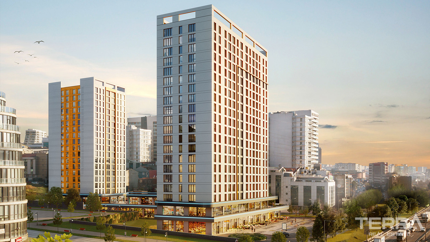 İstanbul Flats Close to Major Transportation Routes in Bağcılar - 87996