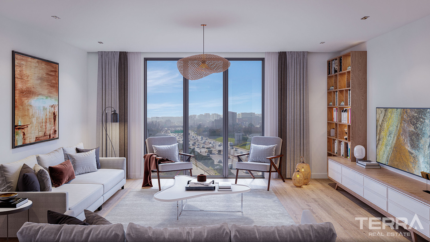 İstanbul Flats Close to Major Transportation Routes in Bağcılar - 88019