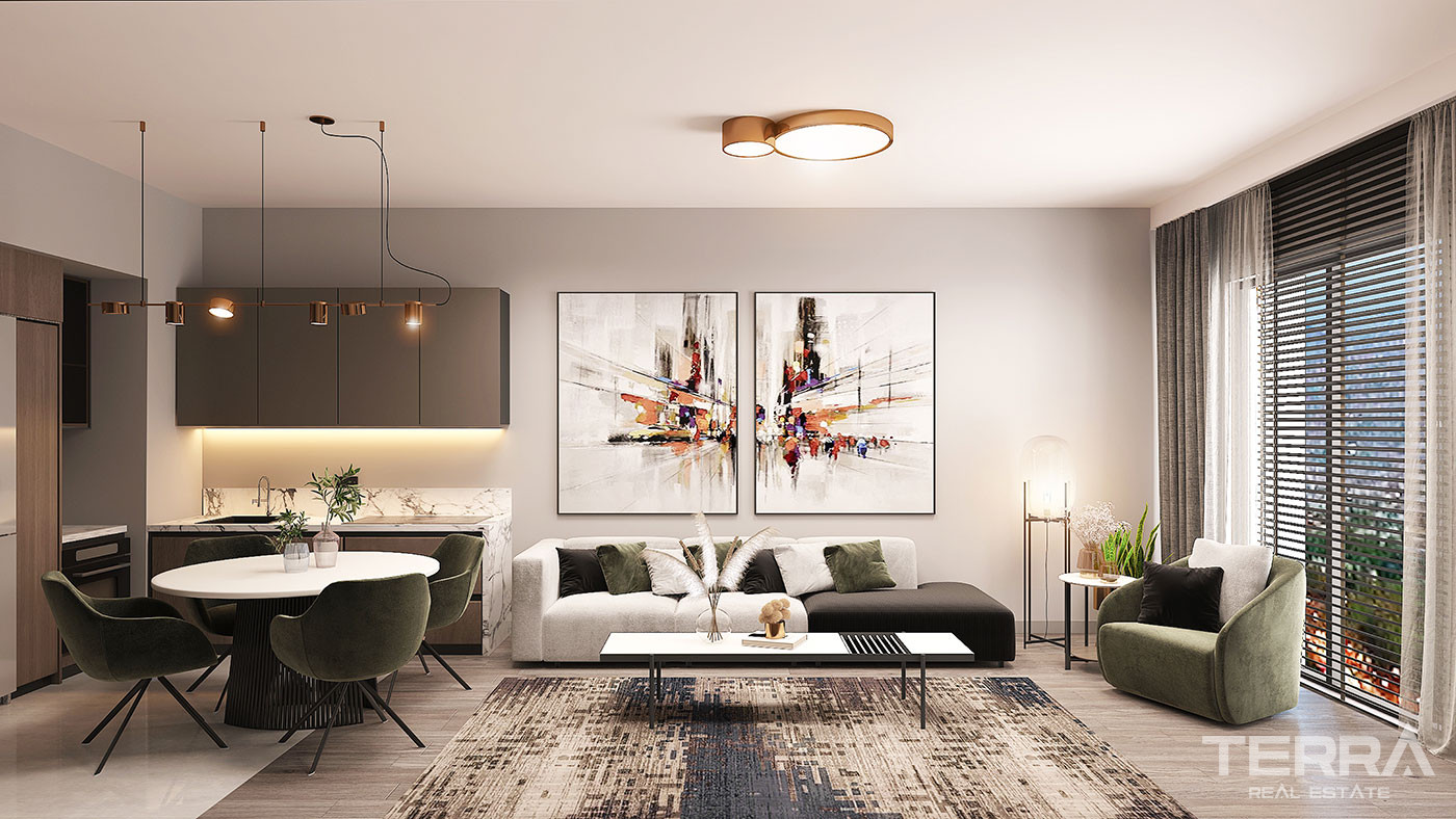 New Flats Within a Secure Complex in Maltepe, İstanbul - 88032
