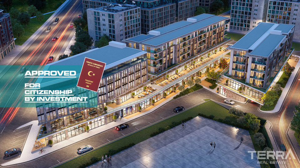 New Flats in İstanbul, Küçükçekmece 1 km from the Metrobus