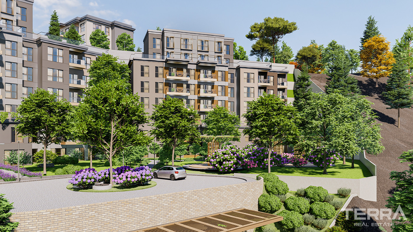 Apartments mit Meerblick in Istanbul bieten Stadtleben und Natur - 88192