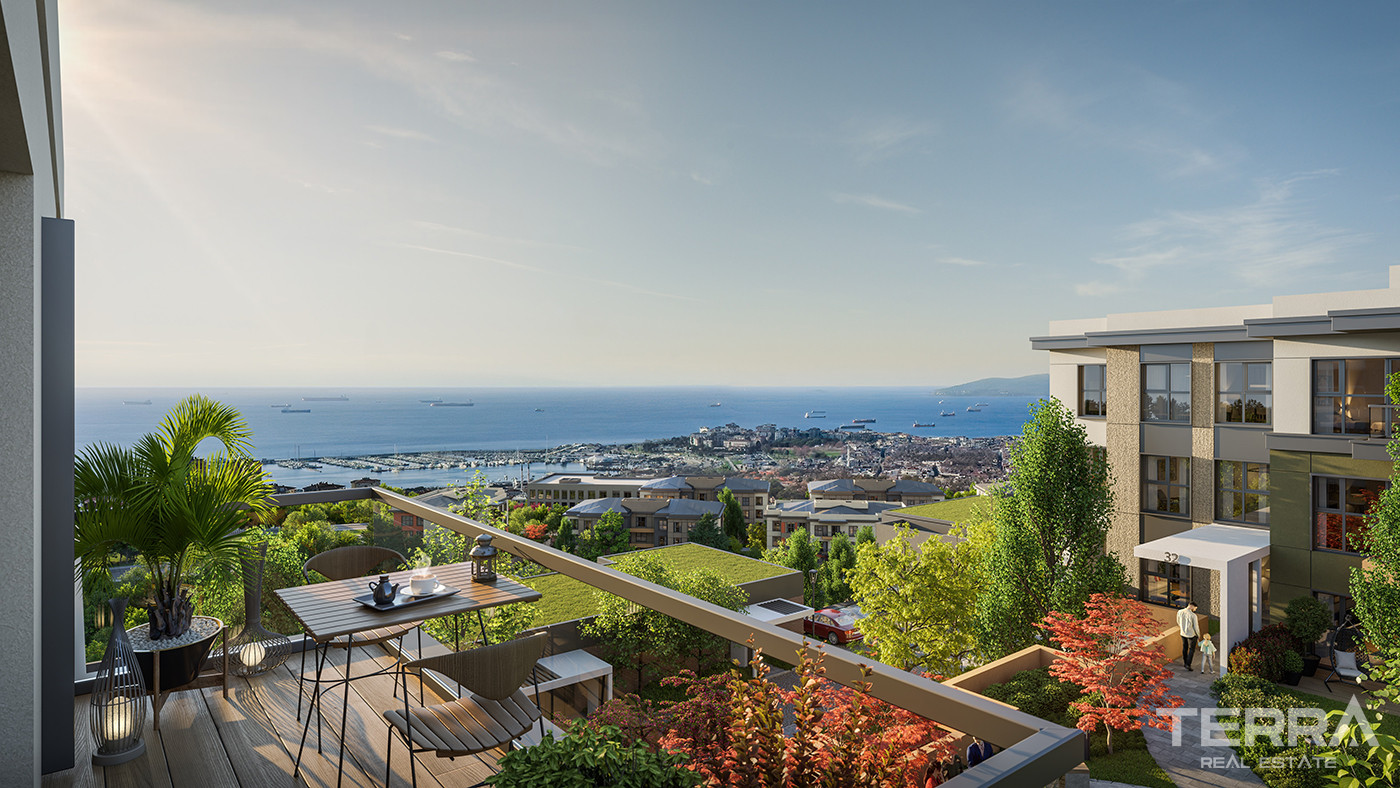 Apartments mit Meerblick in Istanbul bieten Stadtleben und Natur - 88193