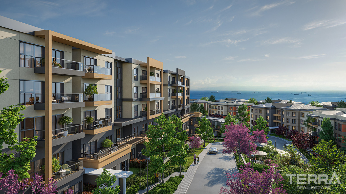 Apartments mit Meerblick in Istanbul bieten Stadtleben und Natur - 88194