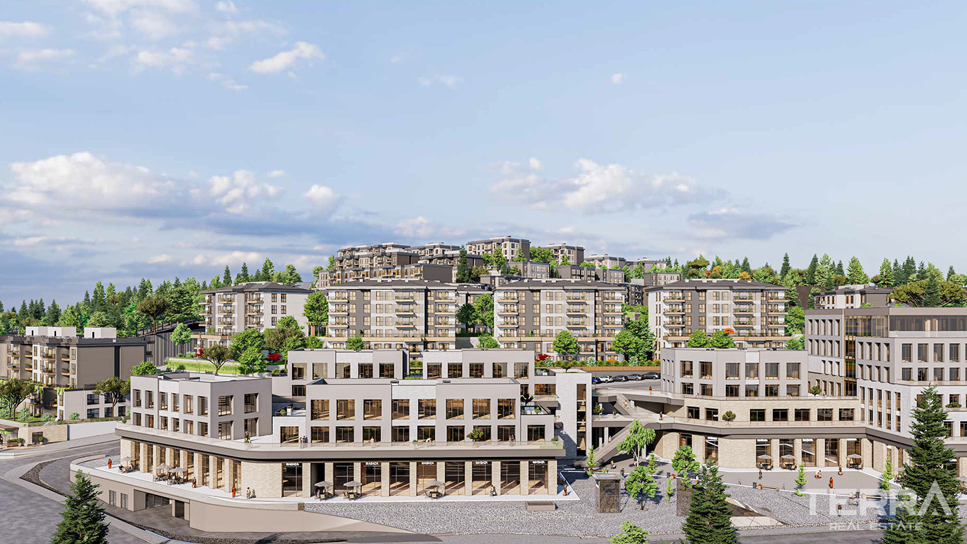 Apartments mit Meerblick in Istanbul bieten Stadtleben und Natur - 88200