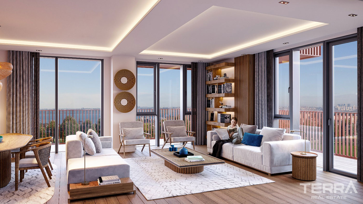Advantageously Located Flats with Multiple Amenities in İstanbul - 88285