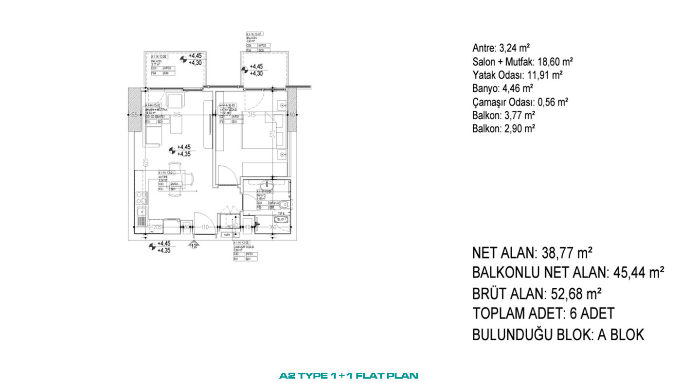 Advantageously Located Flats with Multiple Amenities in İstanbul - 88293