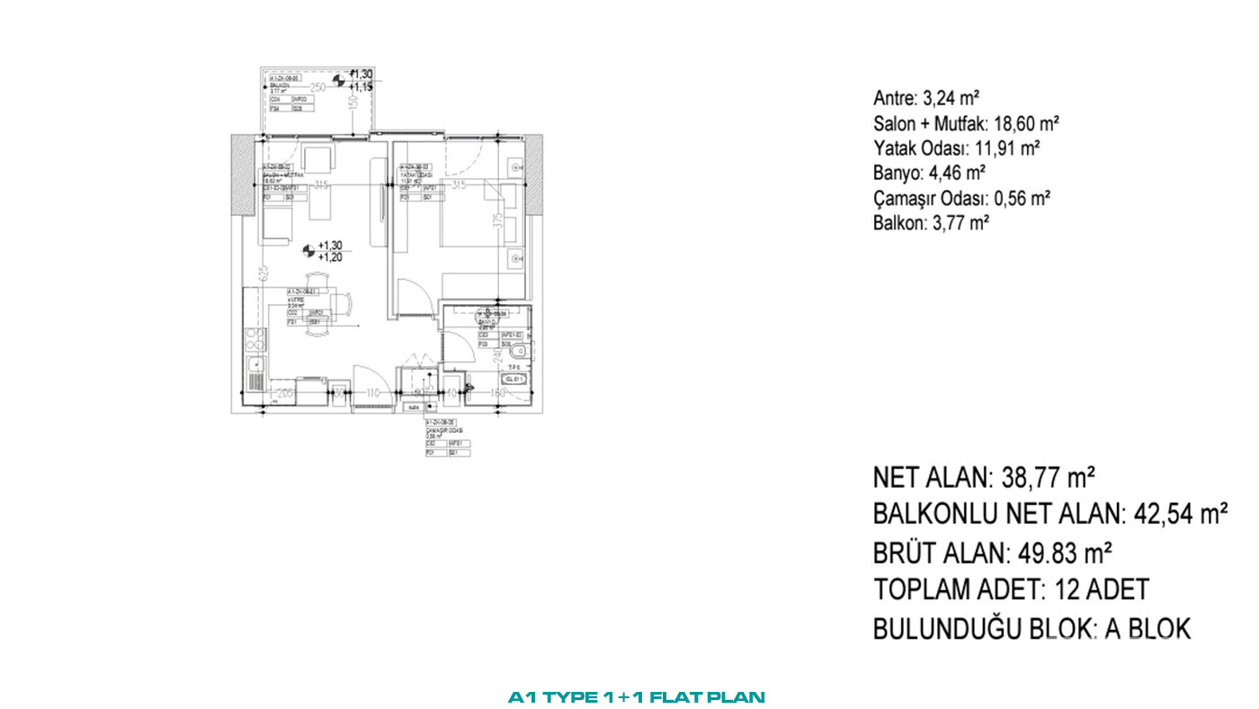 Advantageously Located Flats with Multiple Amenities in İstanbul - 88292