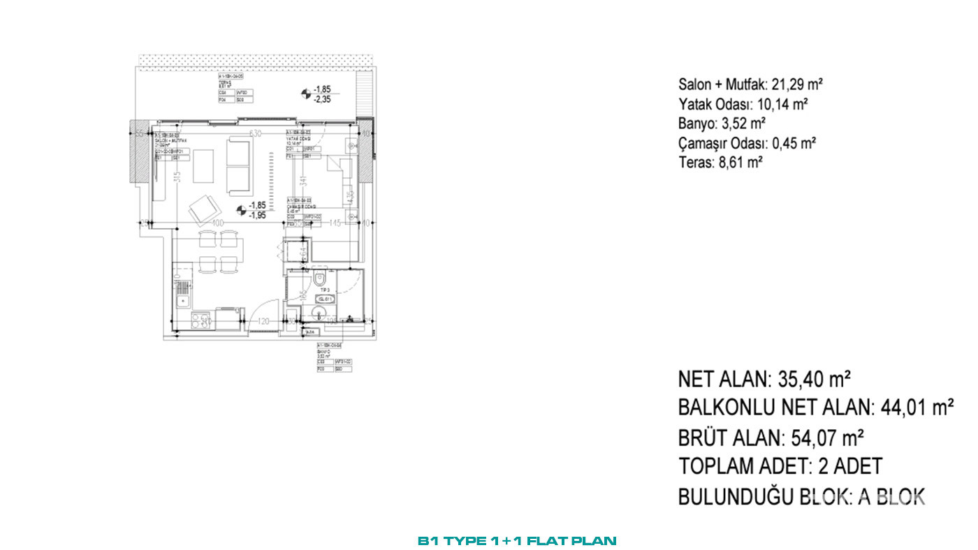 Advantageously Located Flats with Multiple Amenities in İstanbul - 88295