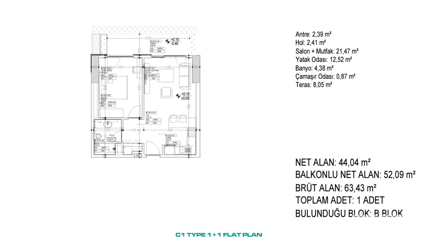 Advantageously Located Flats with Multiple Amenities in İstanbul - 88296