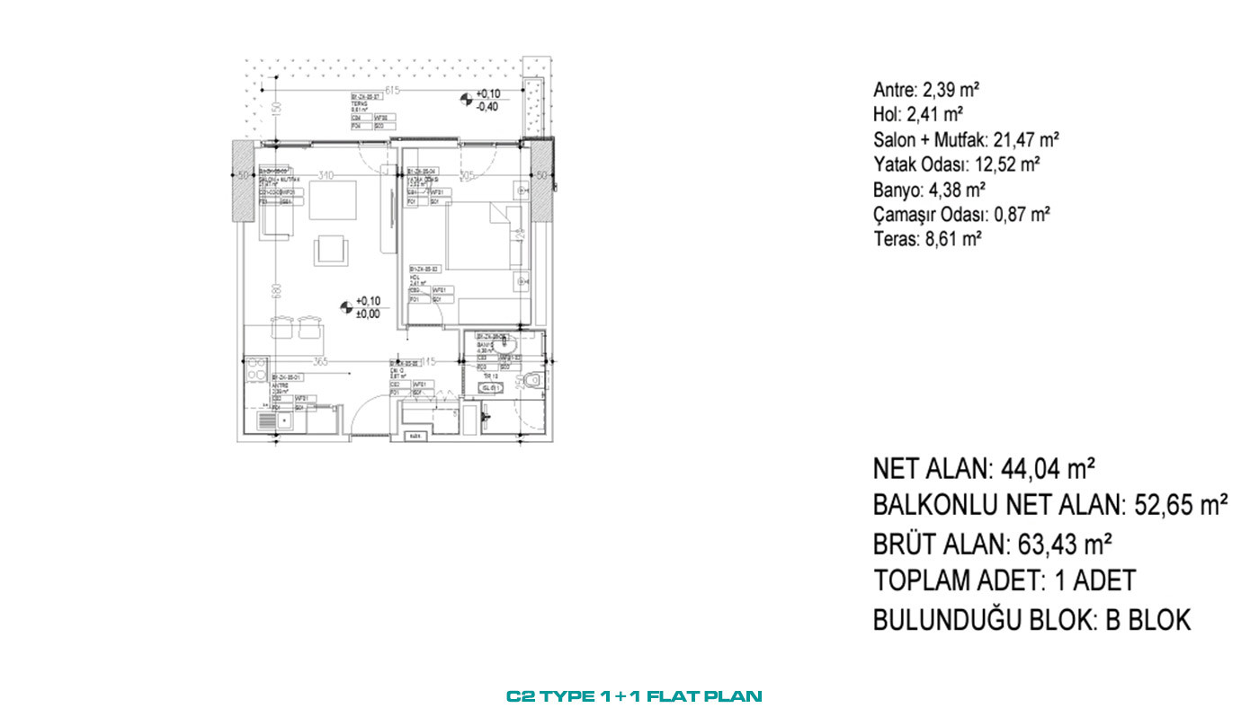 Advantageously Located Flats with Multiple Amenities in İstanbul - 88297