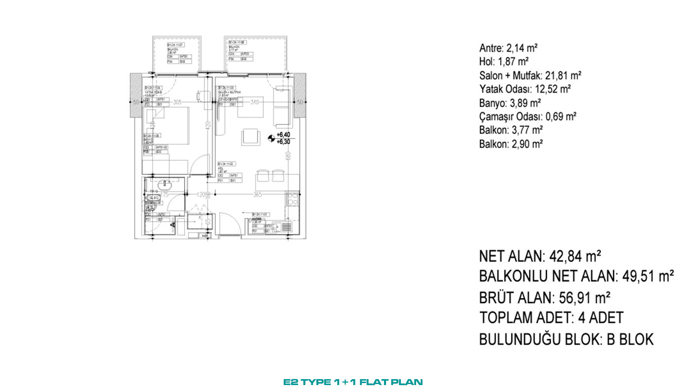 Advantageously Located Flats with Multiple Amenities in İstanbul - 88301